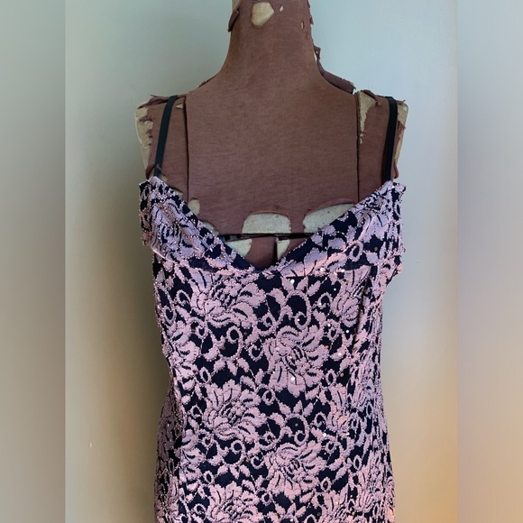 Candalate midi party dress sequins dance wedding, whimsigoth y2k fairy - Picture 2 of 7